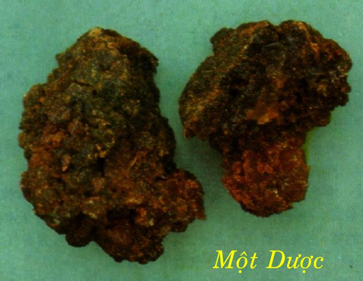 MỘT DƯỢC    沒 藥